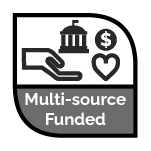 badge saying dataset funding is multi-source